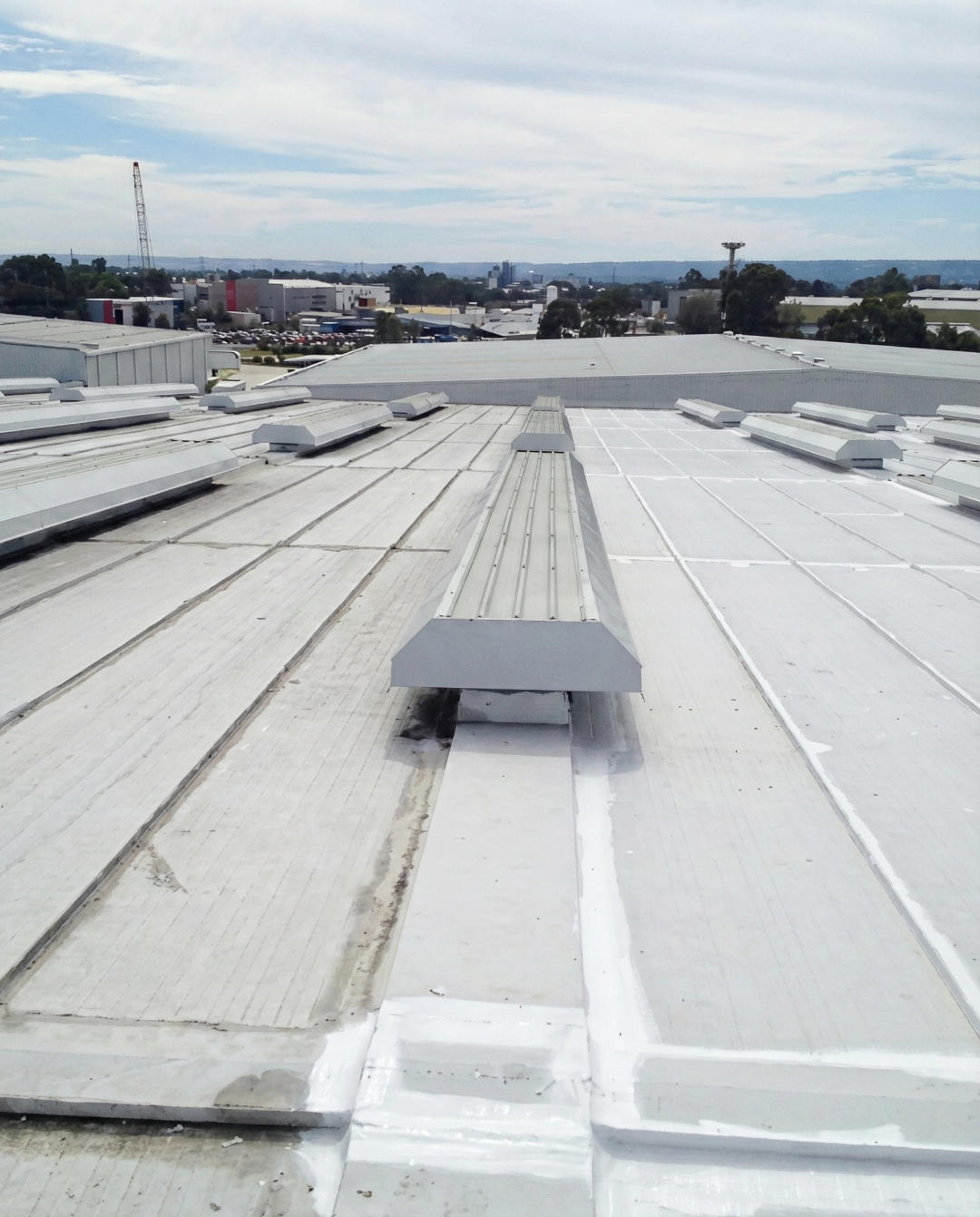 Warehouse Roof Sealing
